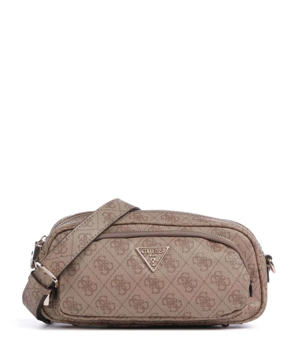 Power Play Umhängetasche Lederimitat hellbraun