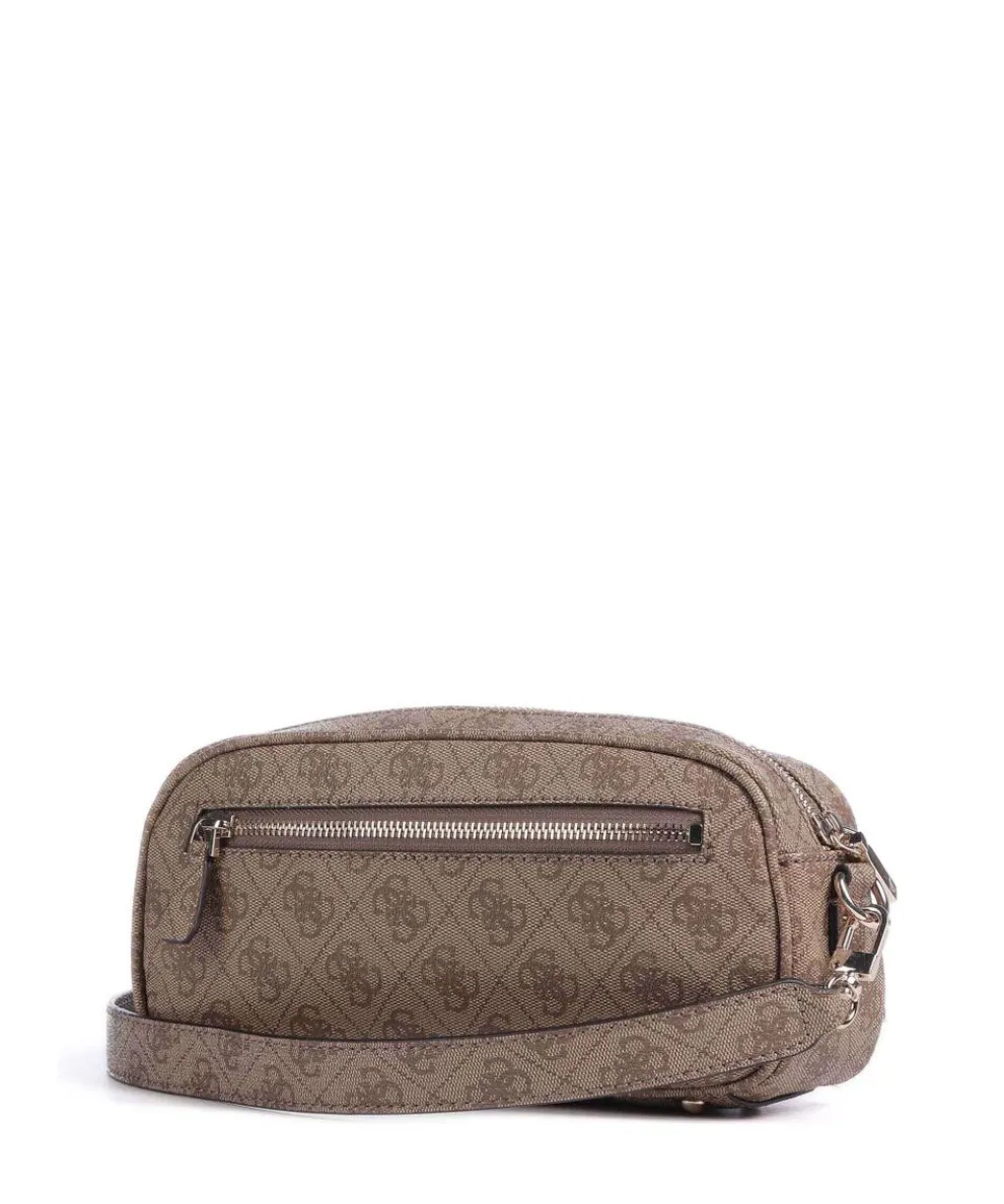 Power Play Umhängetasche Lederimitat hellbraun