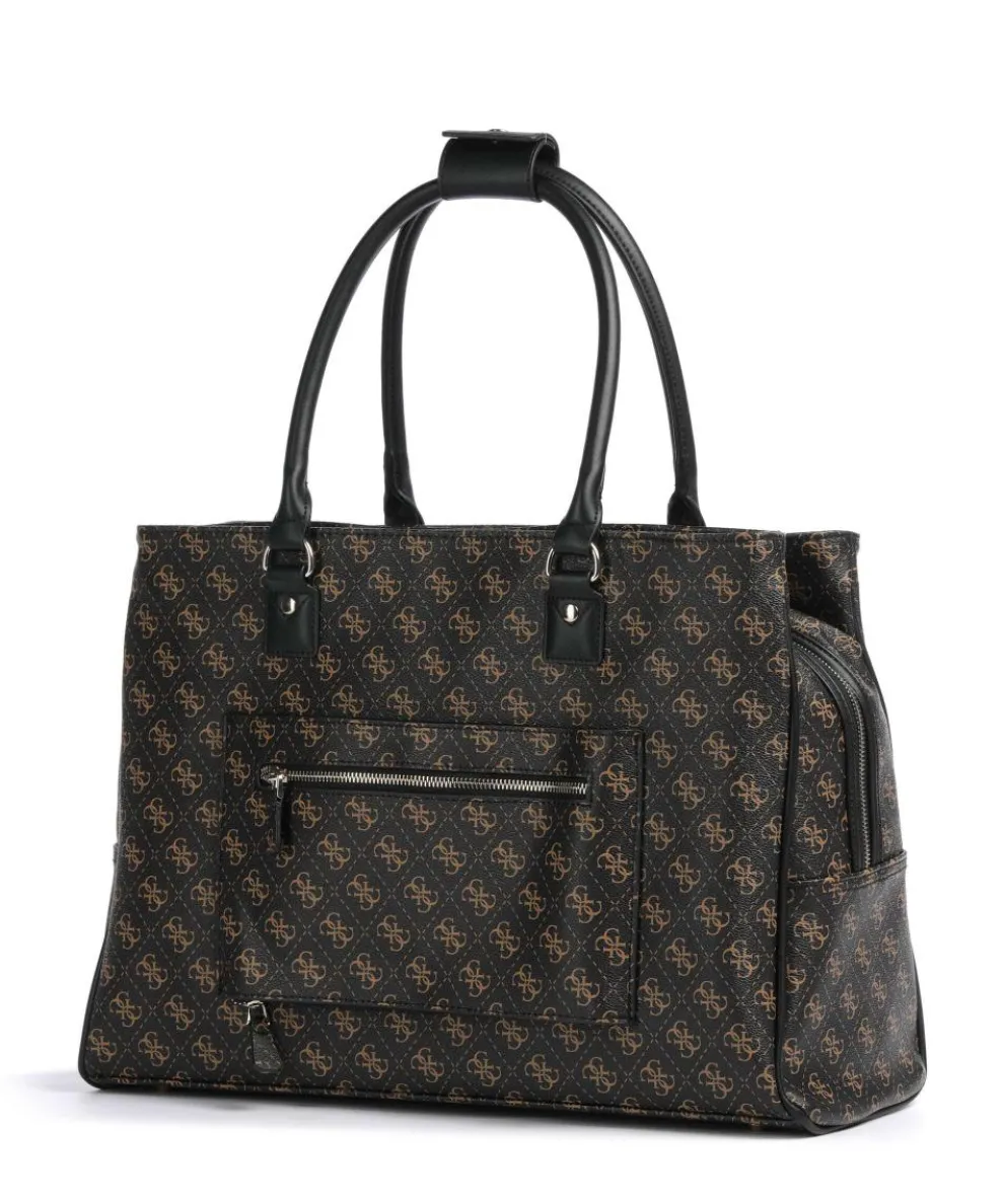 Jesco Shopper 16″ Lederimitat dunkelbraun