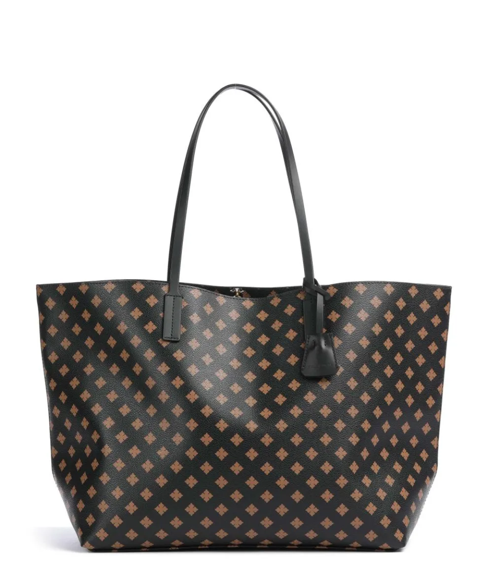 Abi Shopper Lederimitat schwarz