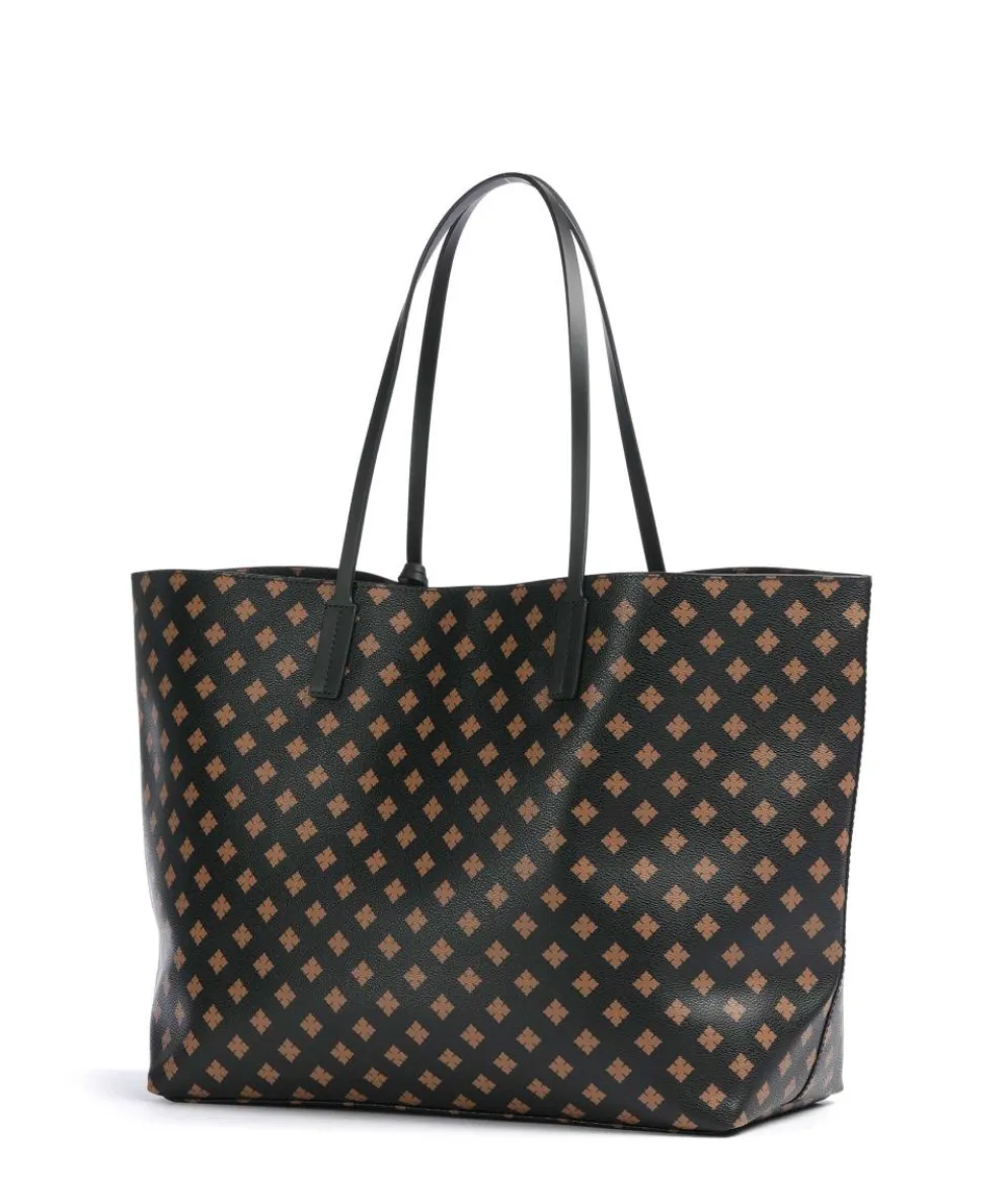 Abi Shopper Lederimitat schwarz