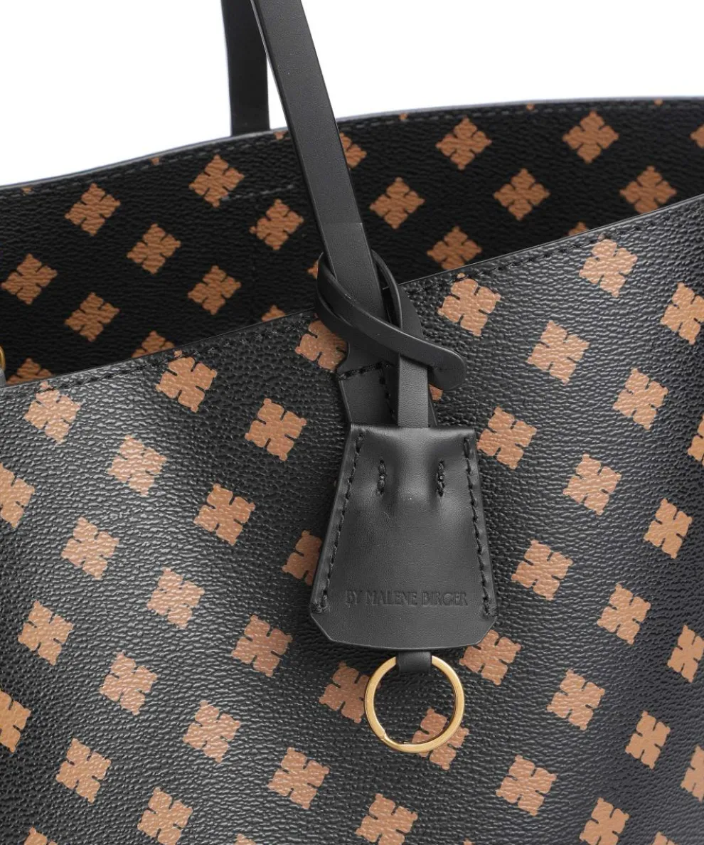 Abi Shopper Lederimitat schwarz