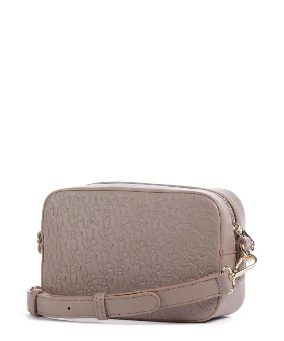 Falak Re Umhängetasche Lederimitat taupe