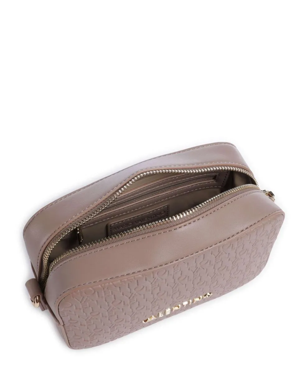 Falak Re Umhängetasche Lederimitat taupe