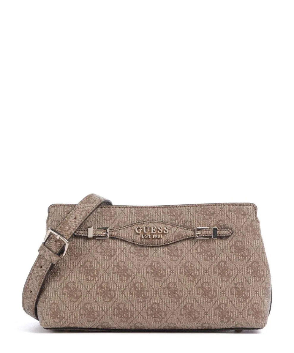 Katya 4G Logo Umhängetasche Lederimitat hellbraun