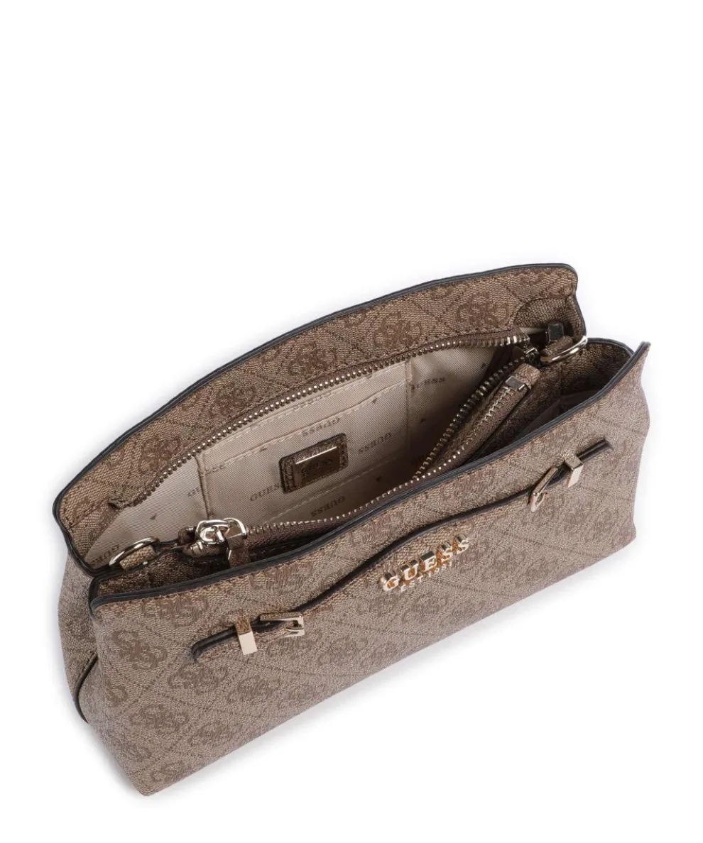 Katya 4G Logo Umhängetasche Lederimitat hellbraun