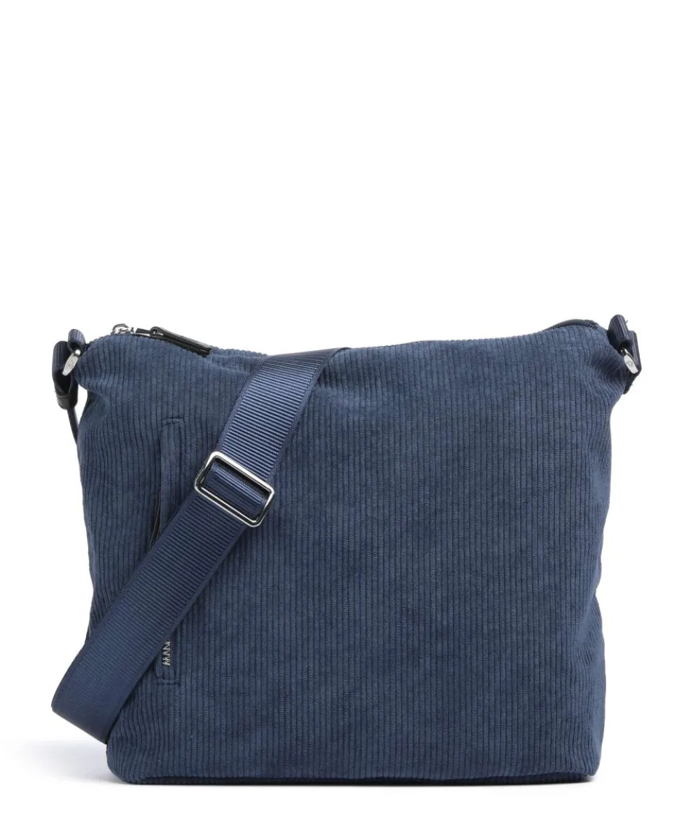 Hunter Velvet Schultertasche Polyester dunkelblau