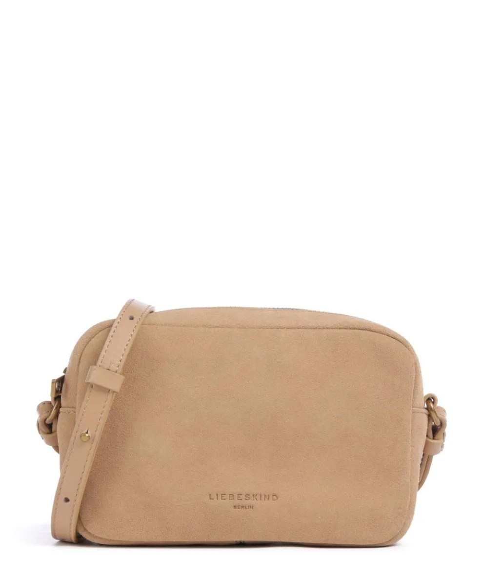 Farrah Suede S Umhängetasche Veloursleder beige