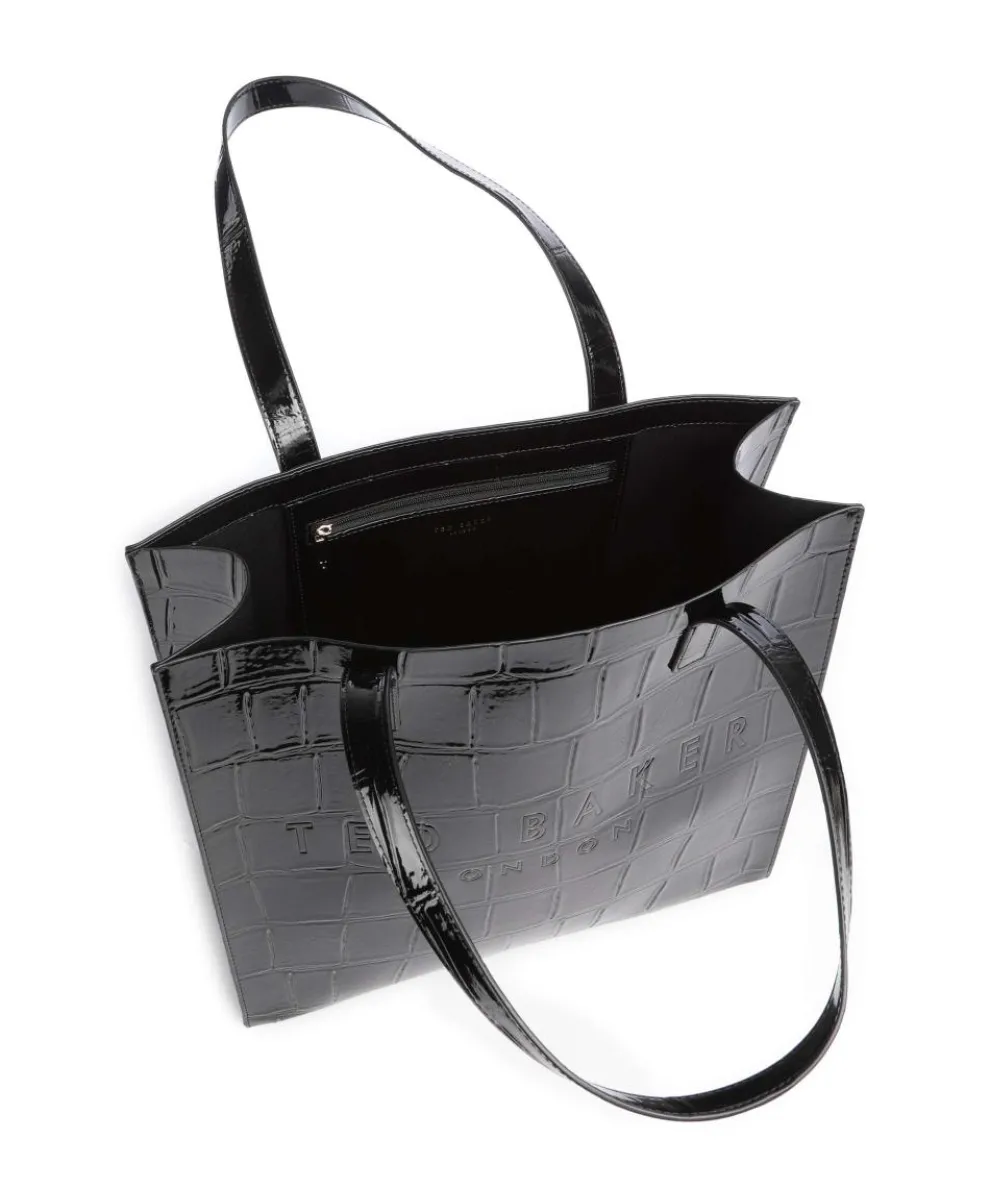 Croccon Shopper Polyurethane schwarz
