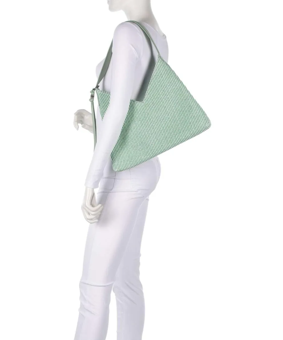 City-Beach-Repeat Schultertasche Bast mintgrün