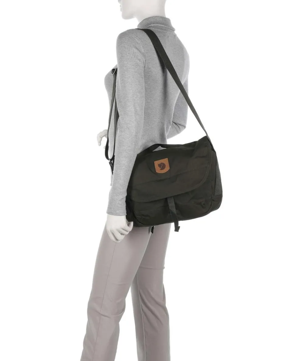 Greenland Small Aktentasche 13″ Bio-Baumwolle, recyceltes Polyester dunkelgrün