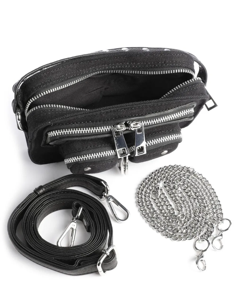 Recycled Canvas Helena Umhängetasche Canvas schwarz