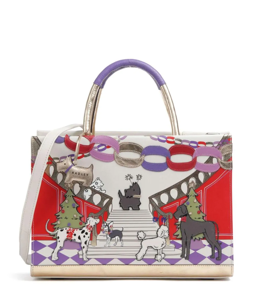 Picture Party Pals Handtasche fein genarbtes Rindsleder elfenbein