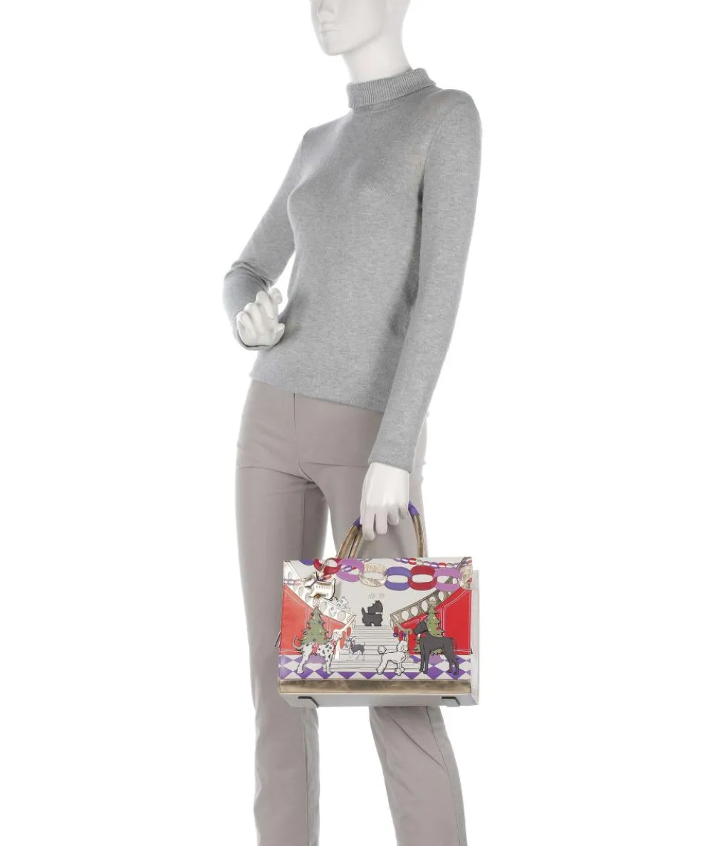 Picture Party Pals Handtasche fein genarbtes Rindsleder elfenbein