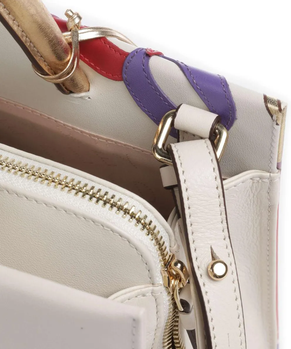 Picture Party Pals Handtasche fein genarbtes Rindsleder elfenbein