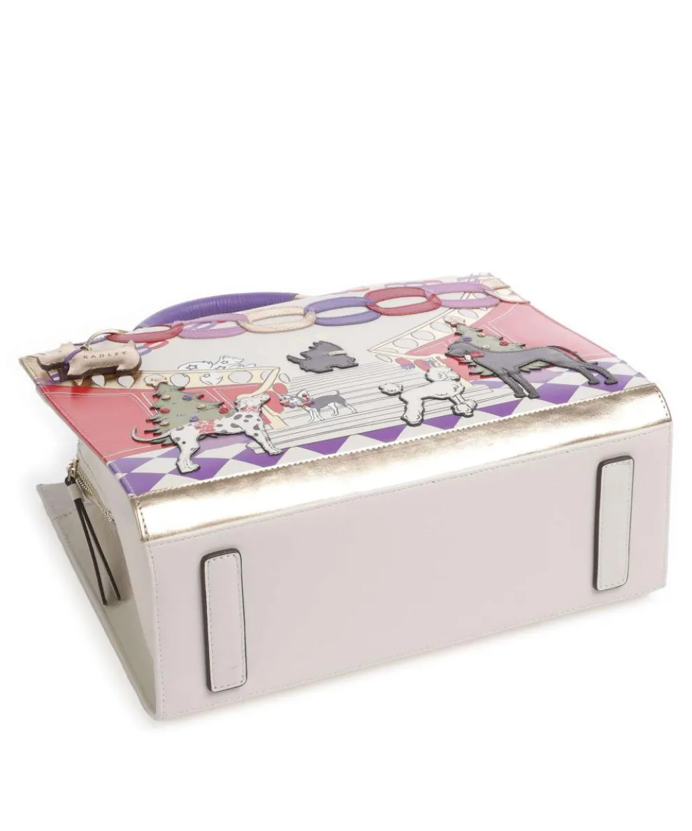 Picture Party Pals Handtasche fein genarbtes Rindsleder elfenbein