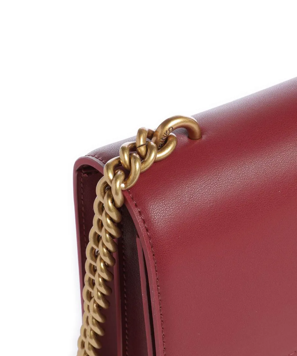 Love One Classic Umhängetasche fein genarbtes Rindsleder bordeaux