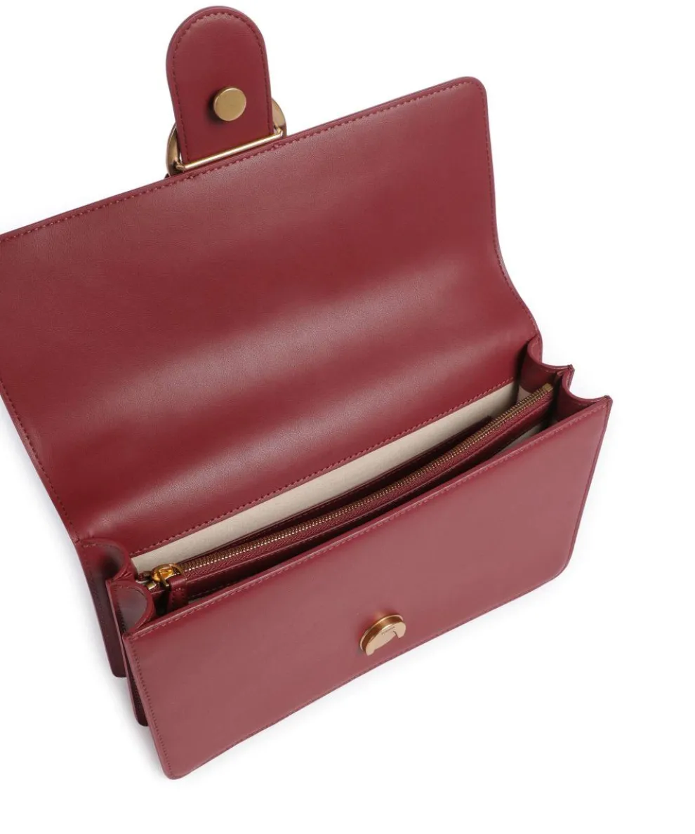 Love One Classic Umhängetasche fein genarbtes Rindsleder bordeaux