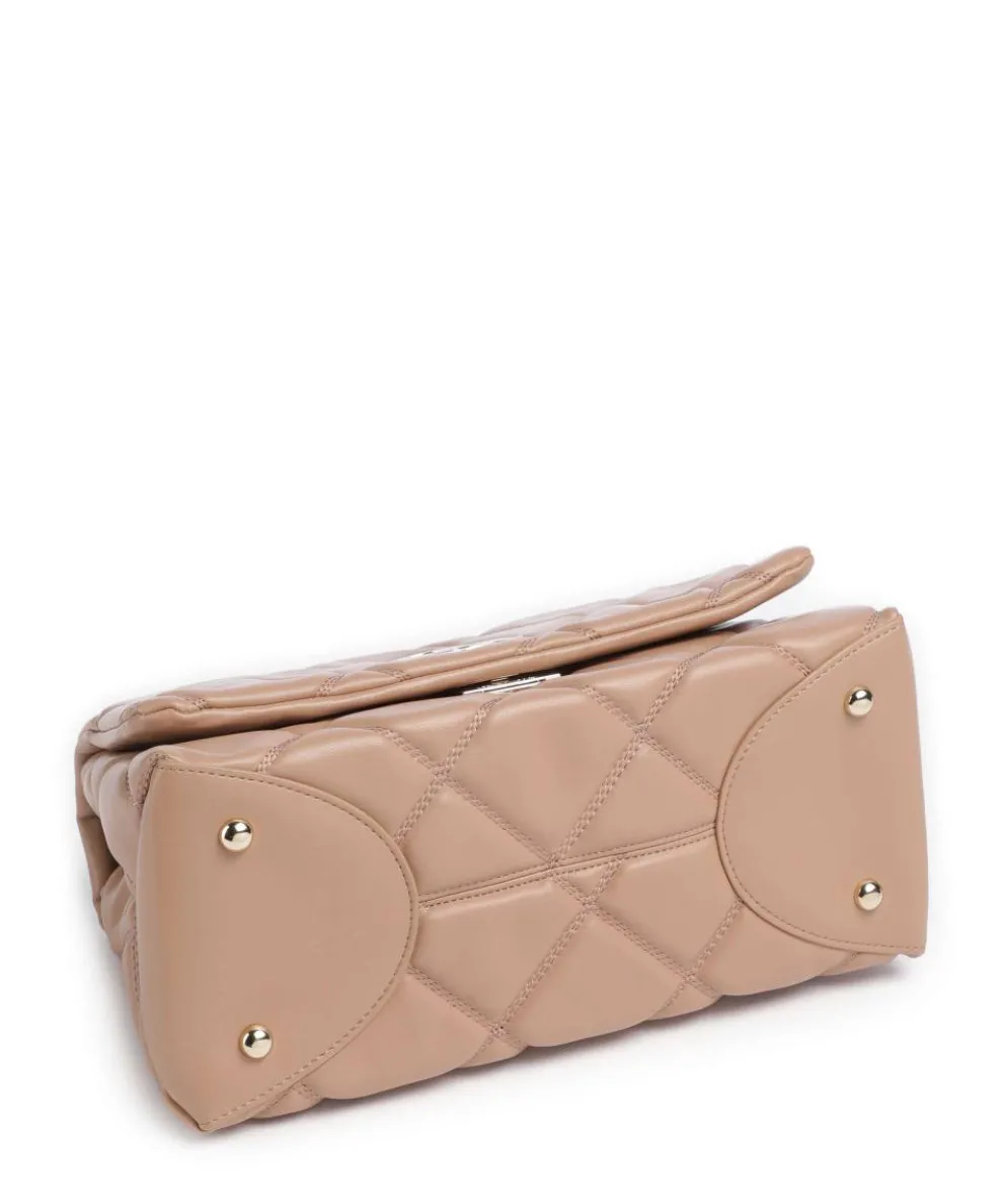 BJOLENE Schultertasche Lederimitat hellbraun