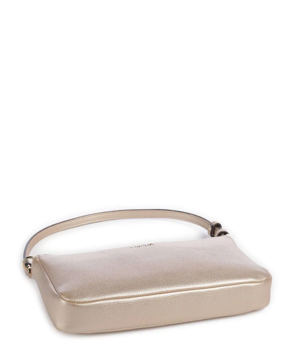 Caliwen Mini Schultertasche Lederimitat gold