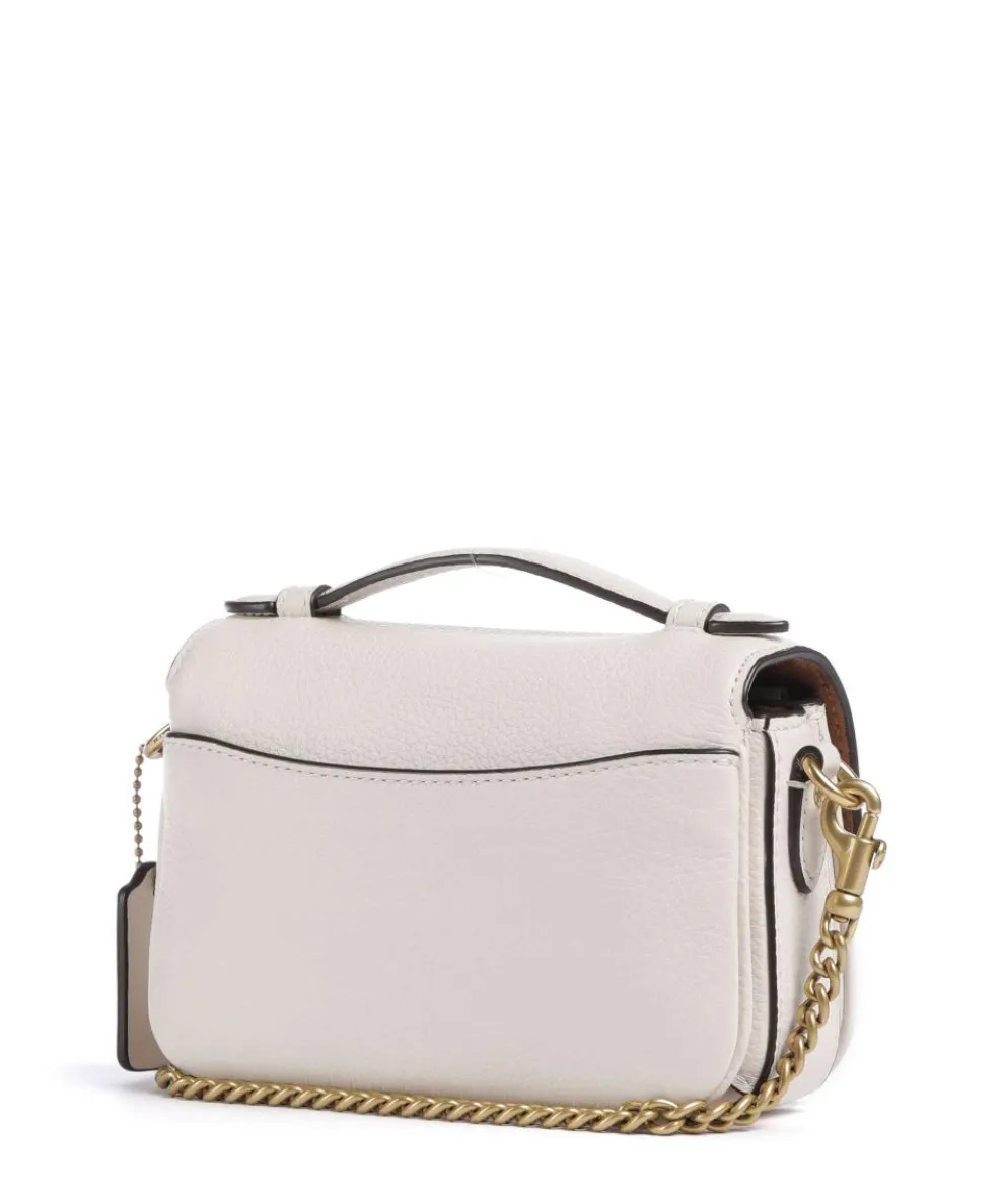 Cassie 17 Umhängetasche genarbtes Rindsleder elfenbein
