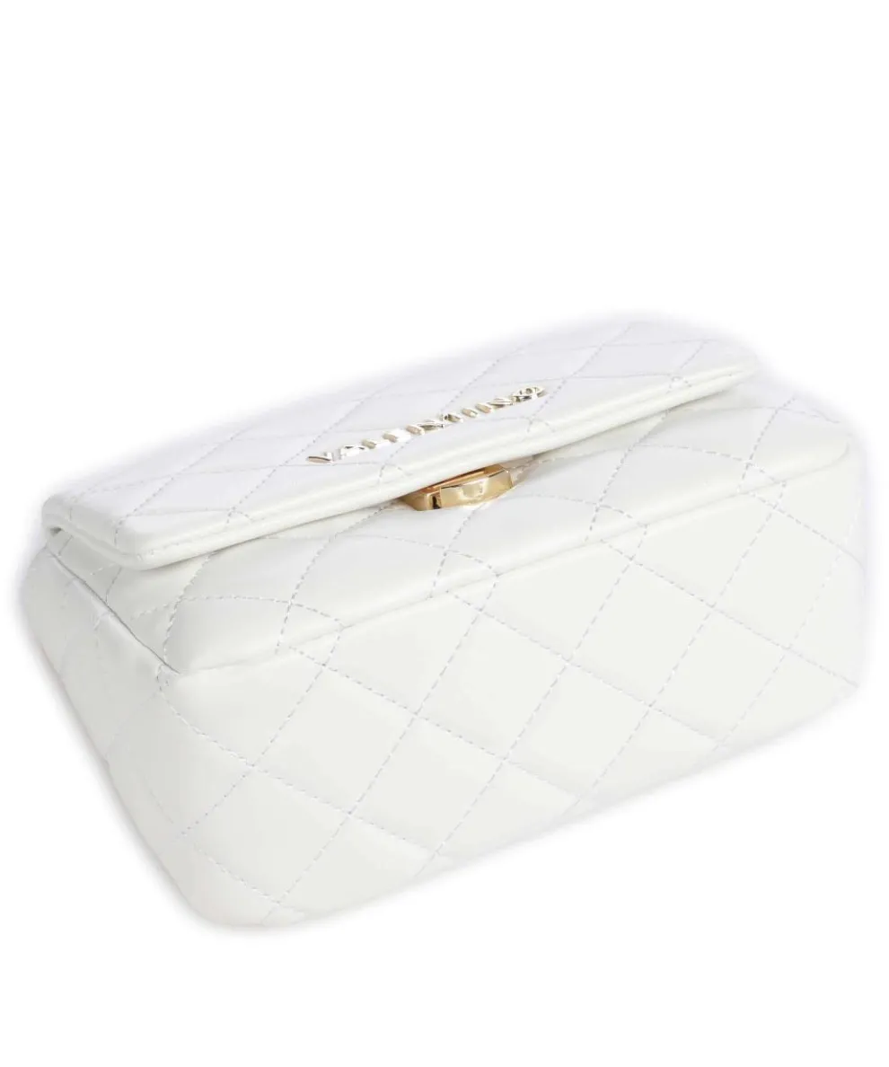 Ocarina Schultertasche Lederimitat weiß