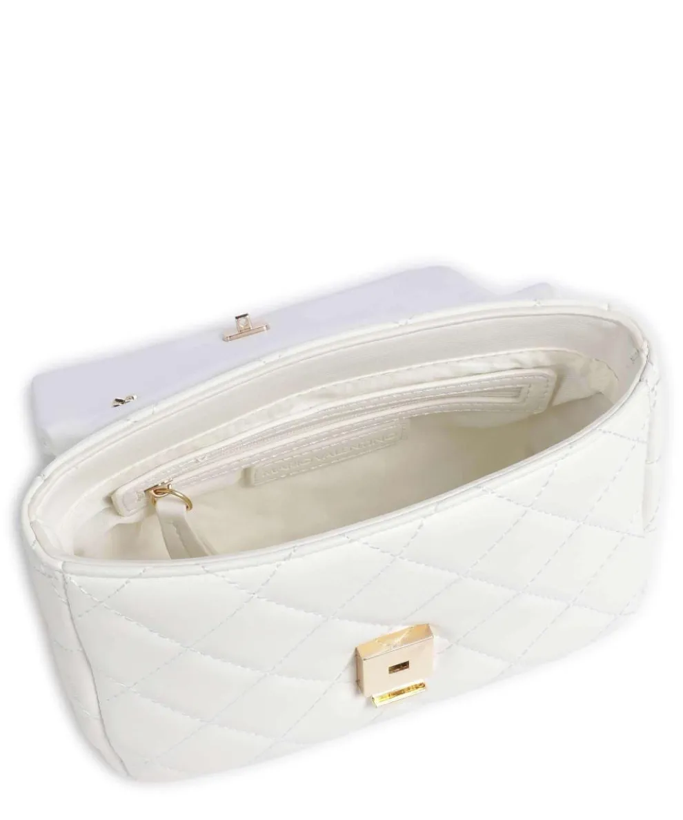 Ocarina Schultertasche Lederimitat weiß