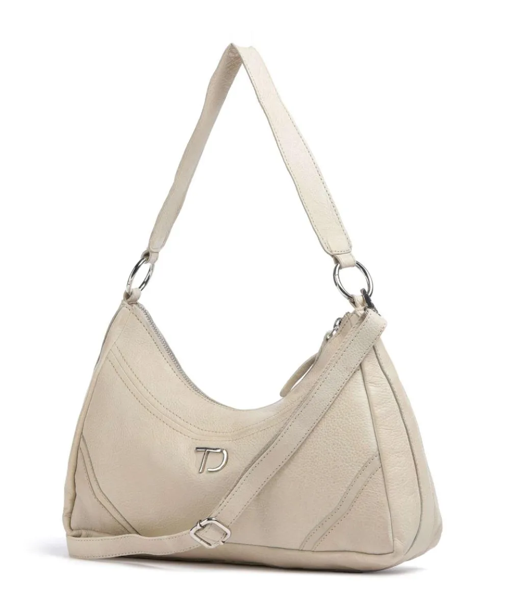 Salvatorianerplatz 3 Schultertasche genarbtes Rindsleder beige