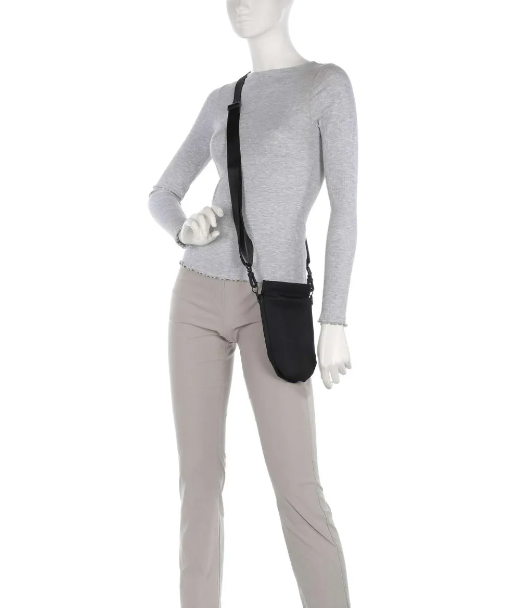 Smooth Umhängetasche Nylon schwarz