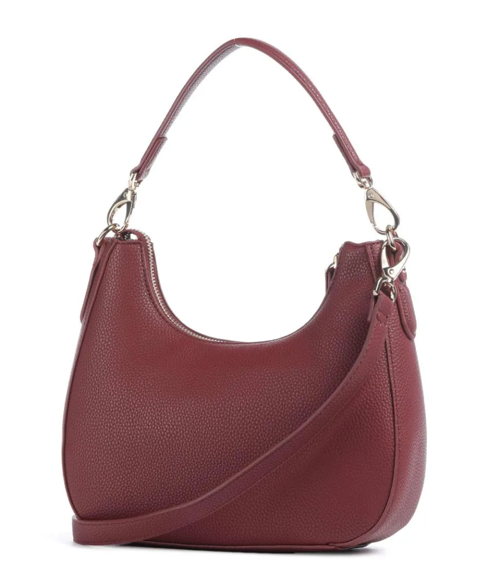 Brixton Schultertasche Lederimitat dunkelrot