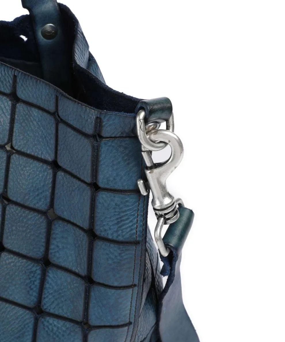 Shopper Rindsleder petrol