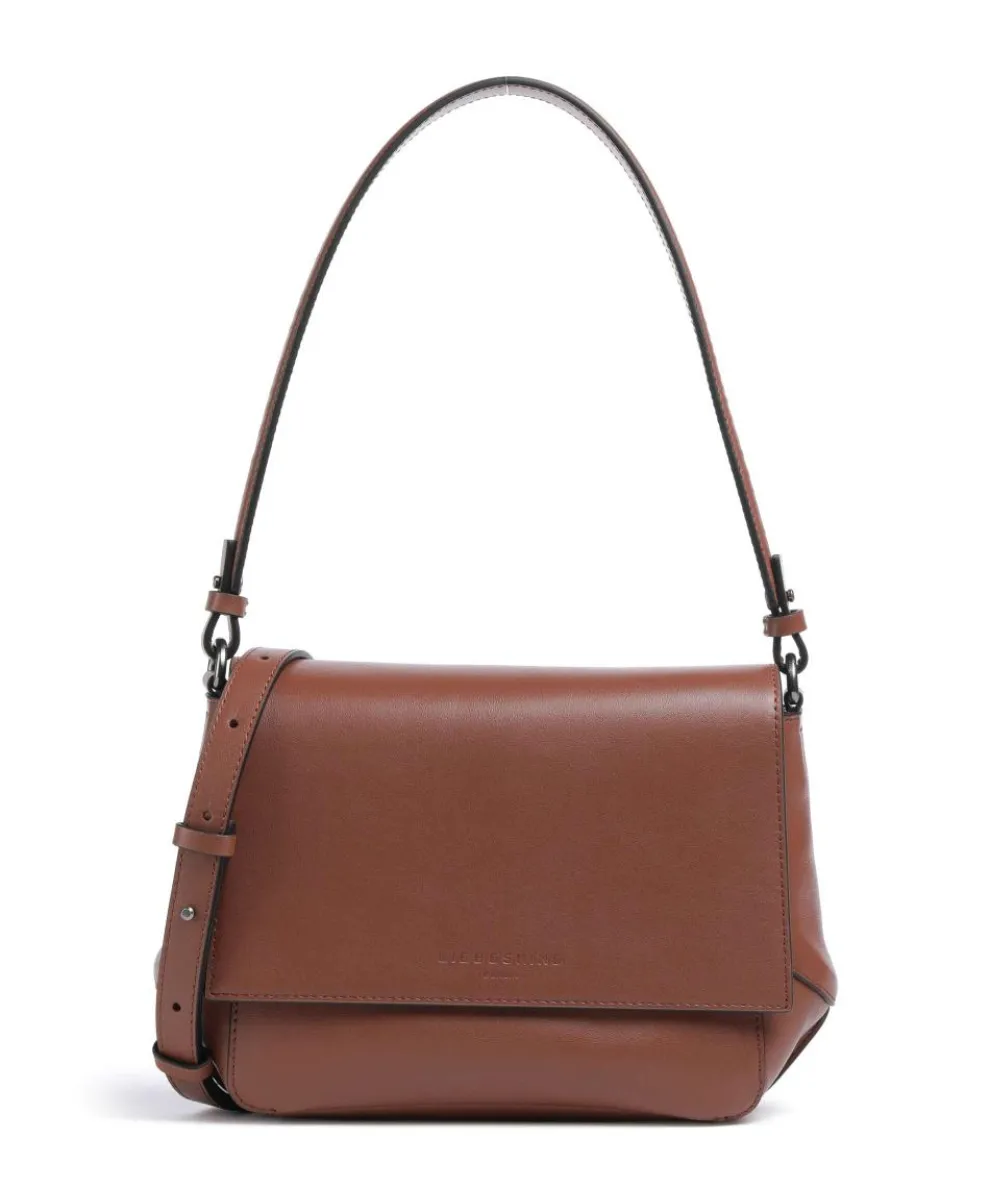 Lilly Soft Nappa M Schultertasche Nappaleder braun