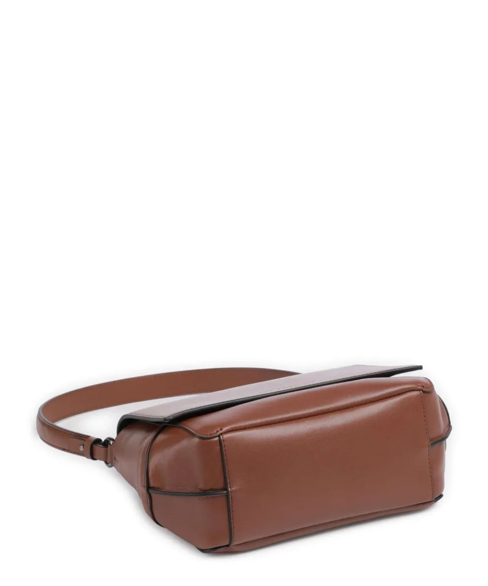 Lilly Soft Nappa M Schultertasche Nappaleder braun