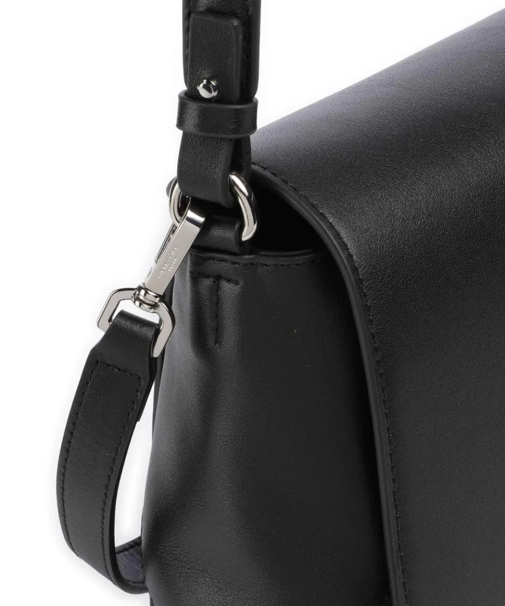 Lilly Soft Nappa M Schultertasche Nappaleder schwarz