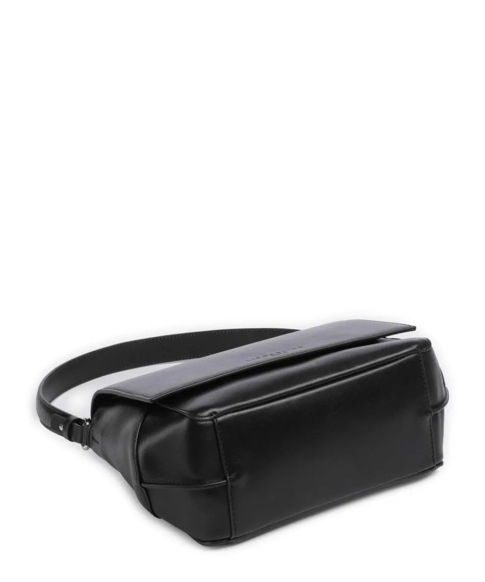 Lilly Soft Nappa M Schultertasche Nappaleder schwarz