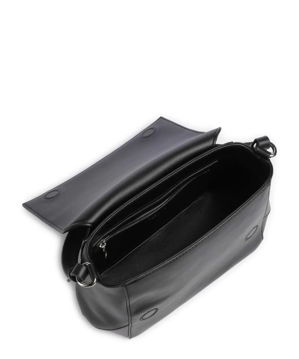 Lilly Soft Nappa M Schultertasche Nappaleder schwarz
