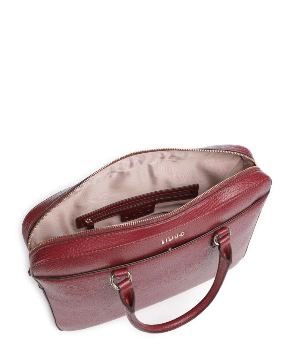 Manhattan M Aktentasche Lederimitat wein