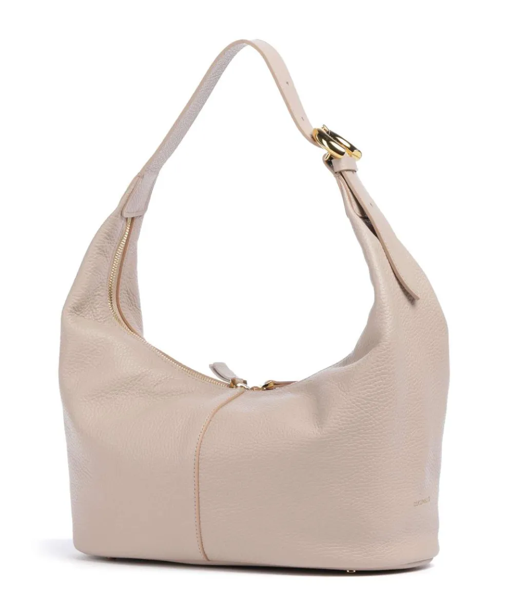 Fernanda Beuteltasche genarbtes Rindsleder altrosa