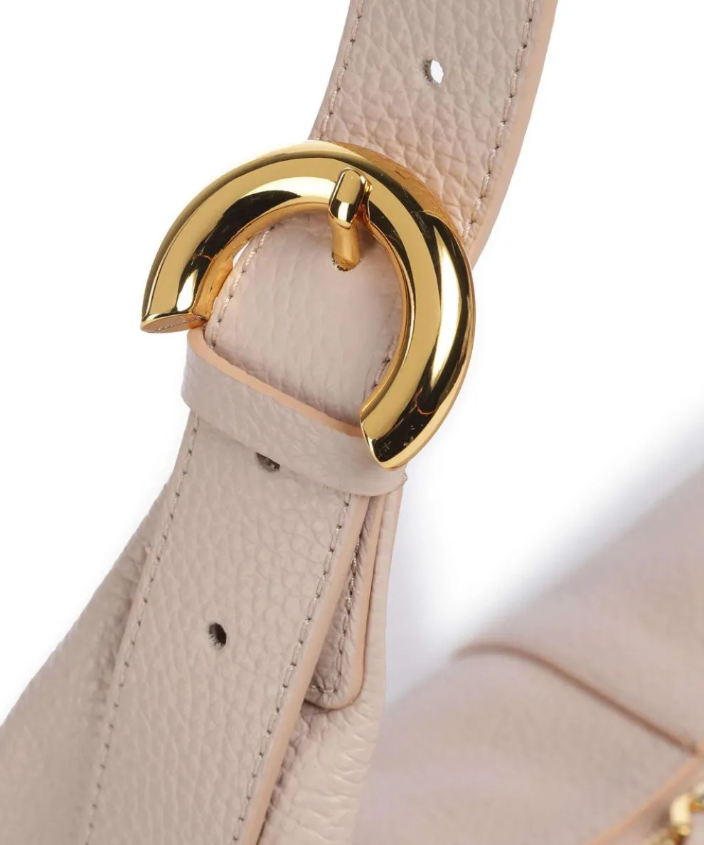 Fernanda Beuteltasche genarbtes Rindsleder altrosa