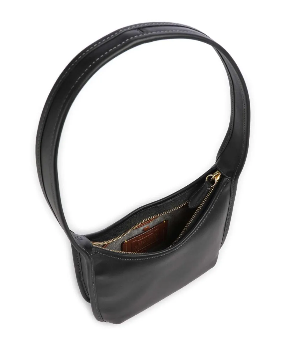 The Coach Originals Curve Schultertasche fein genarbtes Leder schwarz
