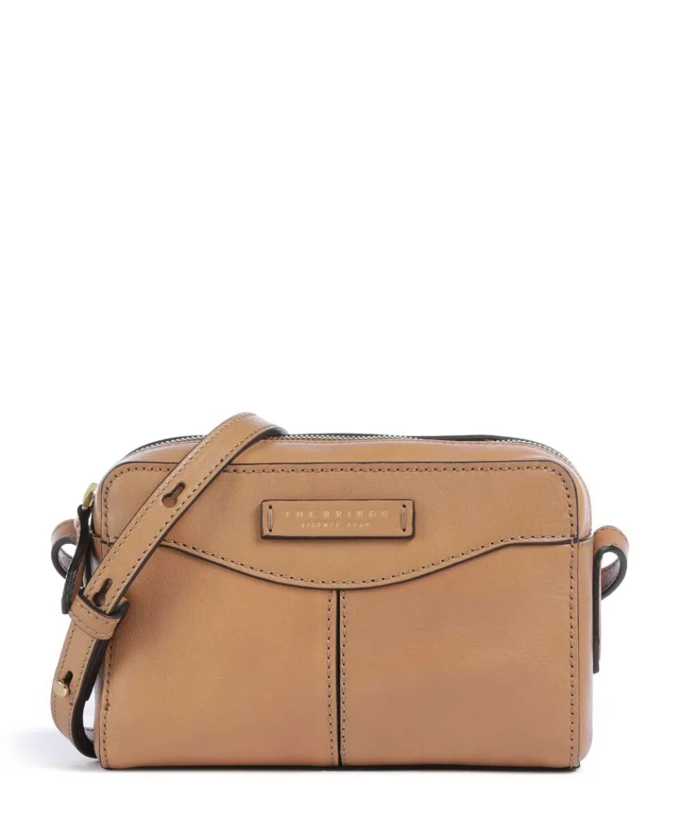 Gloria Umhängetasche Rindsleder hellbraun
