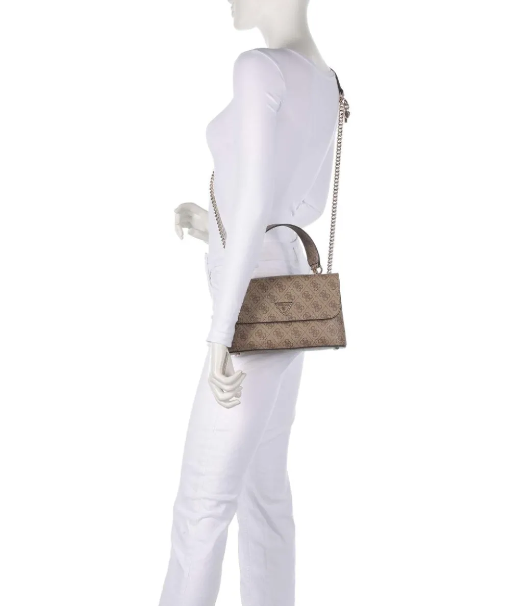 Erica Eco Schultertasche Lederimitat hellbraun