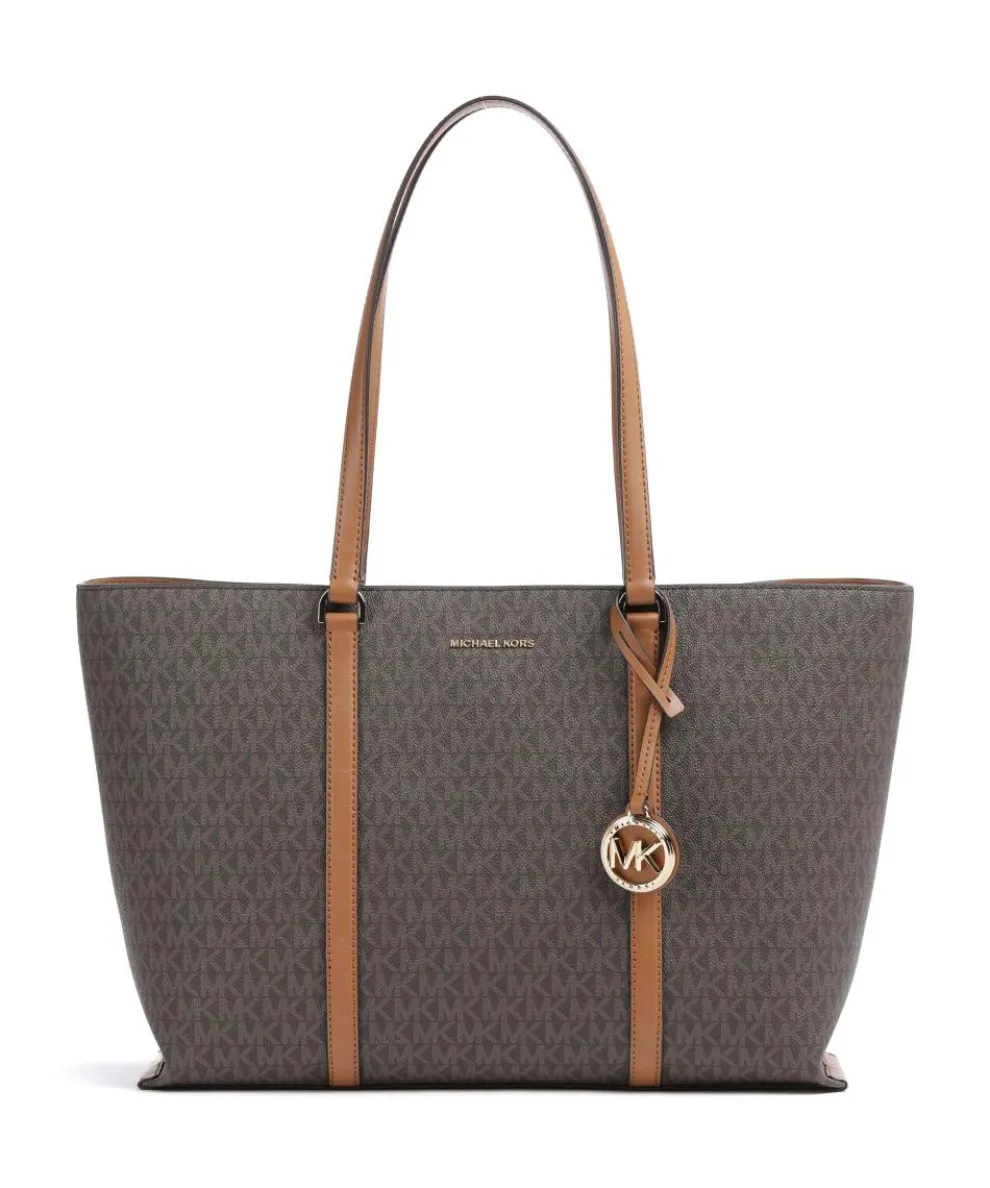 Temple Shopper Canvas dunkelbraun