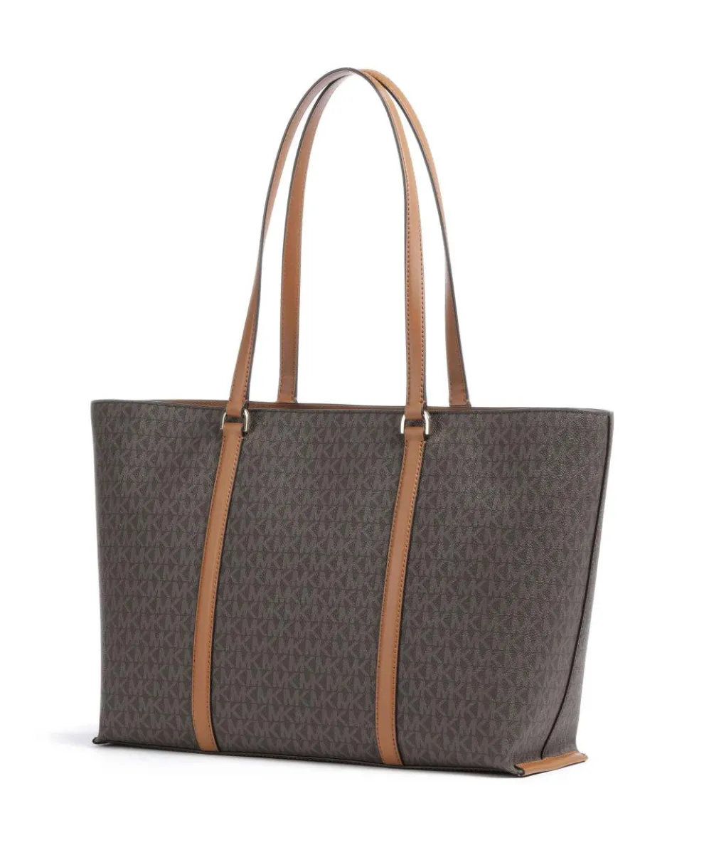 Temple Shopper Canvas dunkelbraun