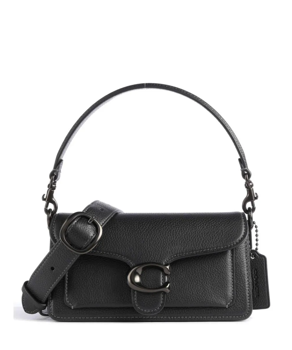 Tabby 20 Umhängetasche genarbtes Leder schwarz