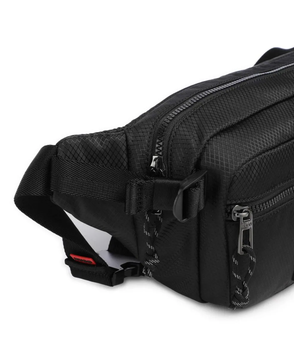 Jhin Gürteltasche recyceltes Polyester schwarz