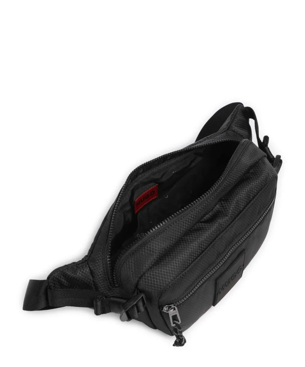 Jhin Gürteltasche recyceltes Polyester schwarz