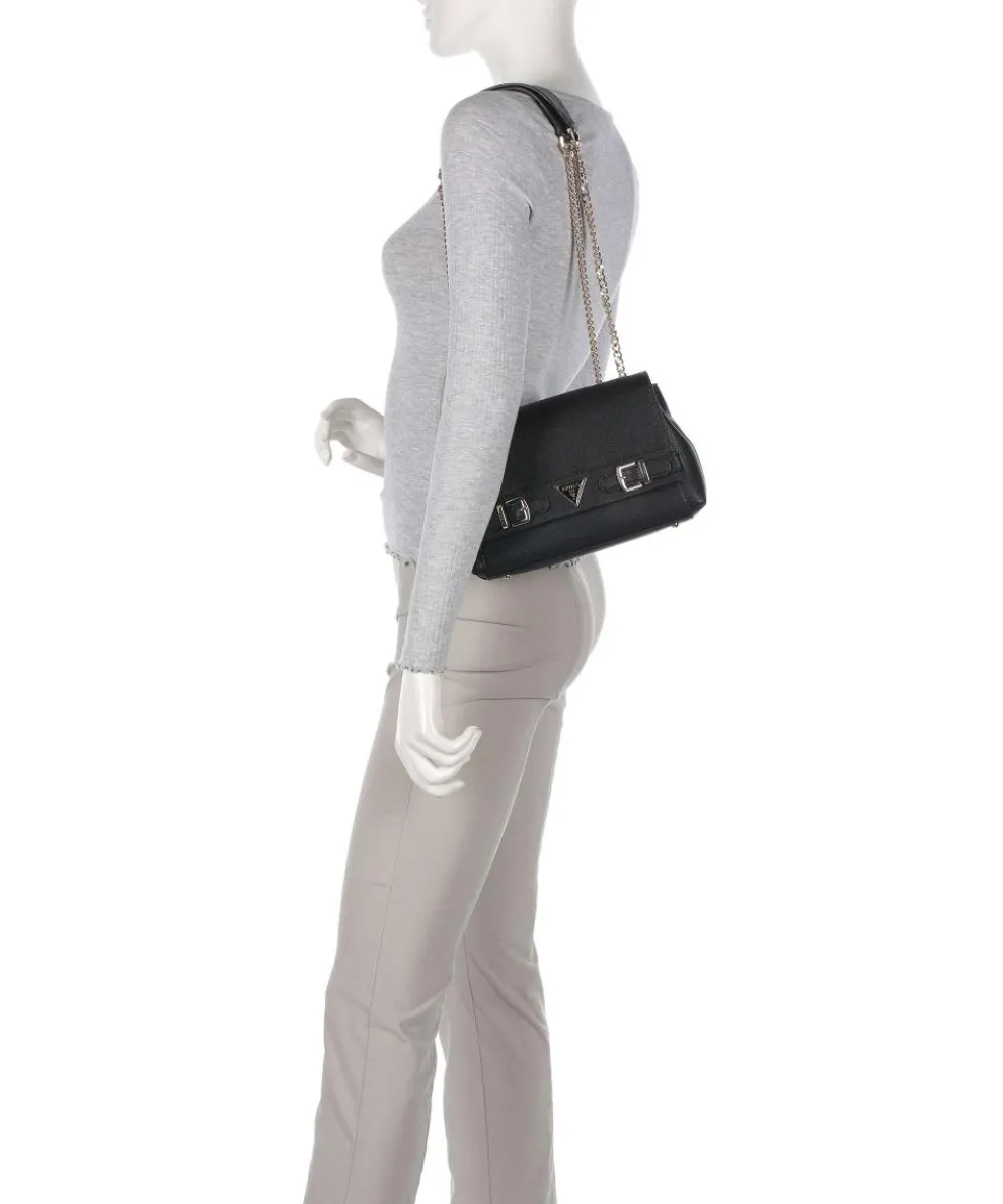 Ali Eco Schultertasche Lederimitat schwarz