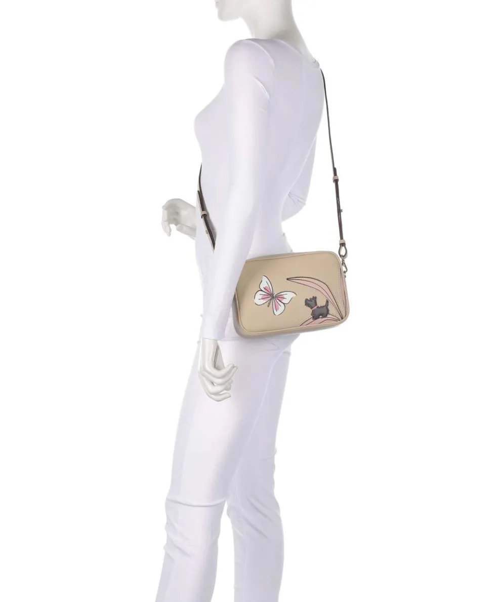 Spring Meadow Umhängetasche genarbtes Rindsleder beige