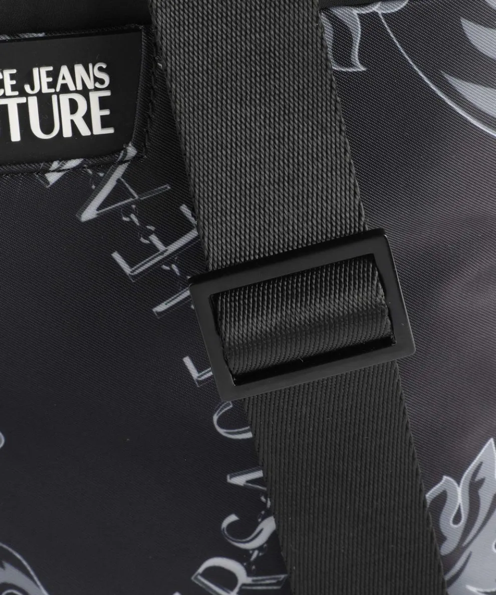 Iconic Printed Logo Umhängetasche Polyester schwarz